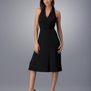 Jones New York Black Halter Cocktail Dress